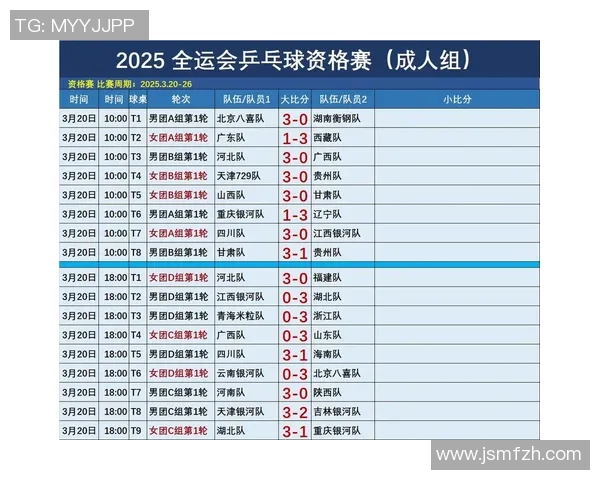 南京乒乓球队在全运会中的个人能力表现分析与点评