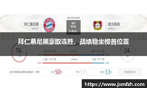 拜仁慕尼黑豪取连胜，战绩稳坐榜首位置